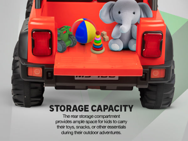 Baybee Atom Rechargeable Battery Operated Jeep for Kids — slide 2