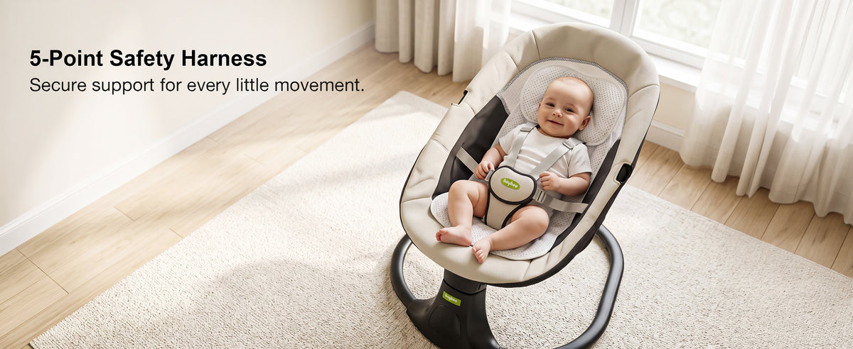Baybee Automatic Baby Swing Cradle with Removable Padded — slide 2