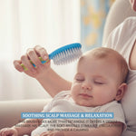 Baybee Comb and Brush Set Baby Care Set for Newborns Assorted Colours BAYBEE