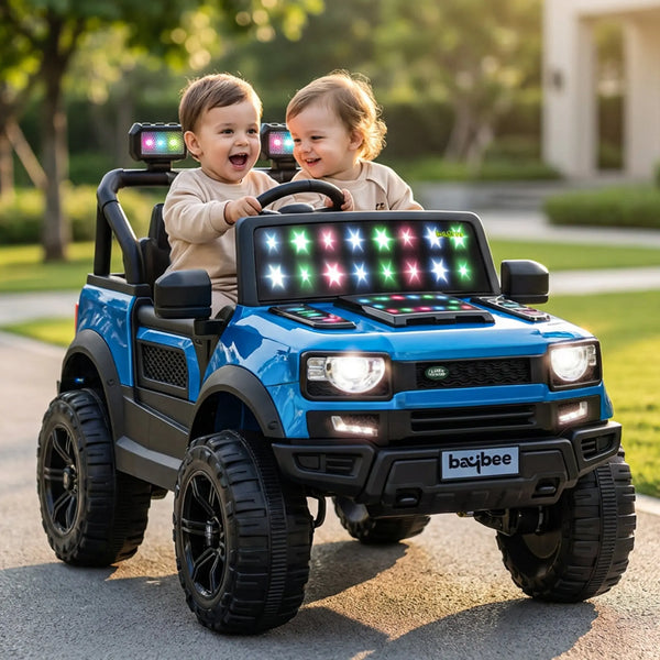 Baybee Rover Pro 4×4 Battery Operated Jeep for Kids, Ride on Toy Car (Painted)