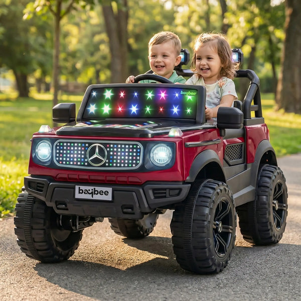 Baybee Benzie 4×4 Battery Operated Jeep for Kids, Ride on Toy Kid Car