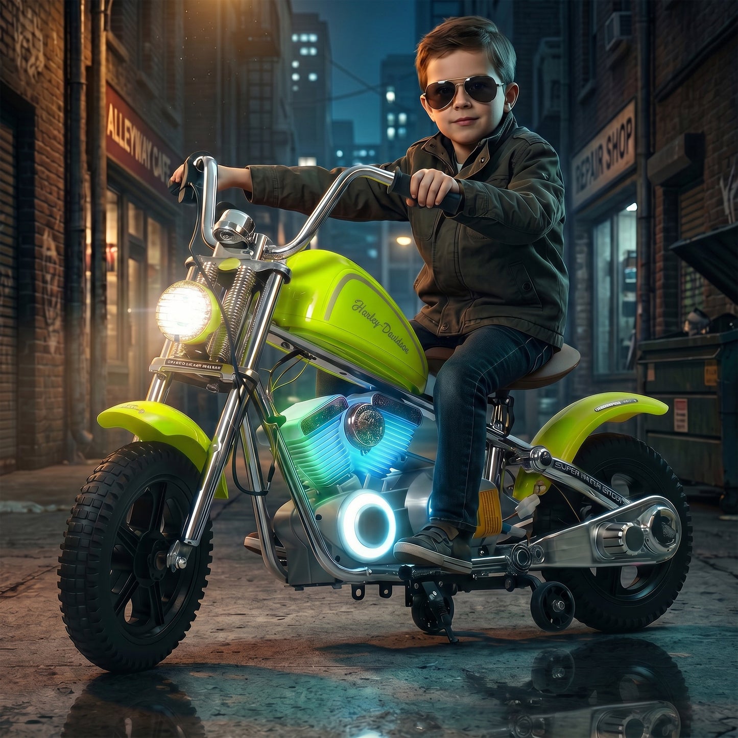 Baybee ChopperX Baby Battery Operated Bike for Kids