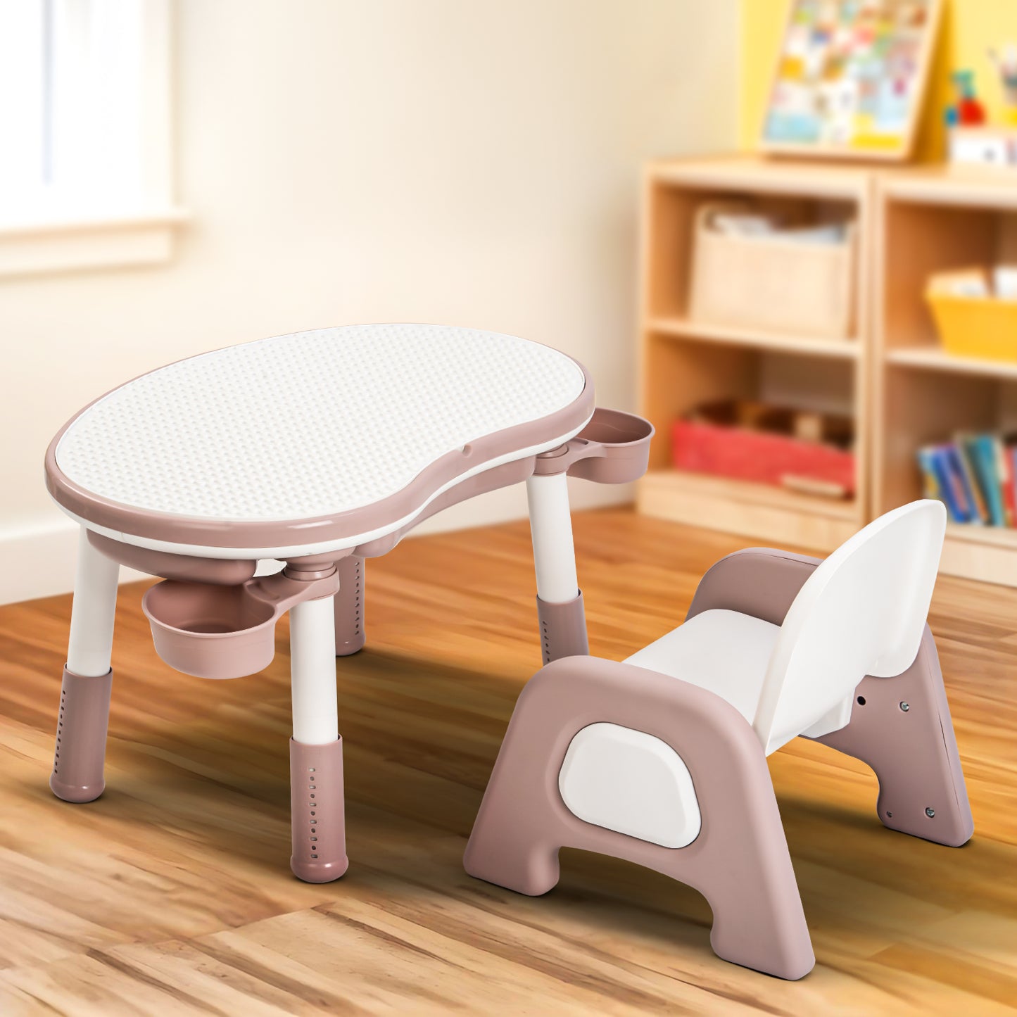 Baybee Dream Desk Kids Study Table for Students with Chair, Reading & Writing Study Table for Kids of 2 to 10 Years