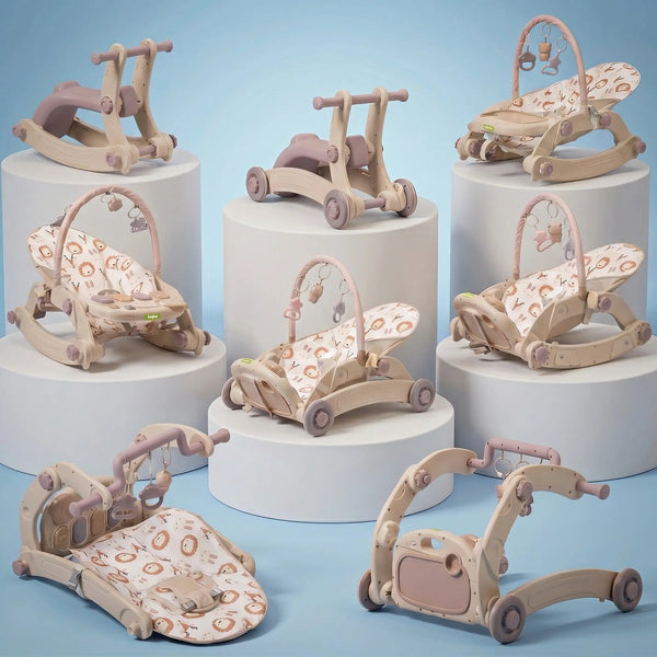 Baybee 8 in 1 Rocker for Babies with Music Toy