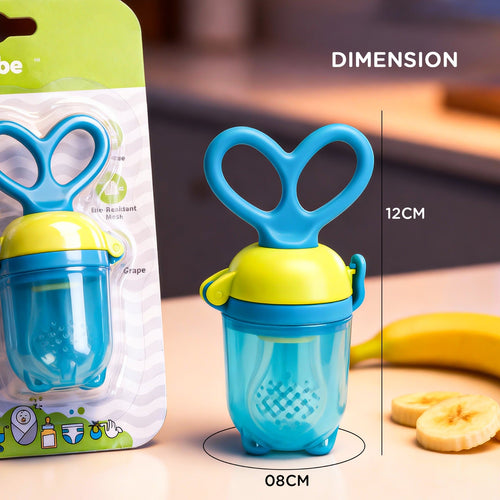 Baybee Silicone Fruit Nibbler & Baby Food Feeder Baby Teether & Pacifier Baybee India