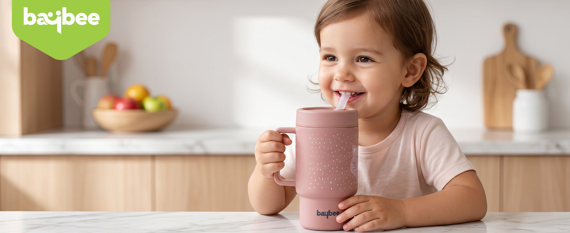 Baybee Baby BPA-Free Silicone Sipper Cup for Kids — slide 2