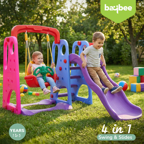 Baybee 3 in 1 Climber Foldable Baby Garden Slide for Kids - Baybee India