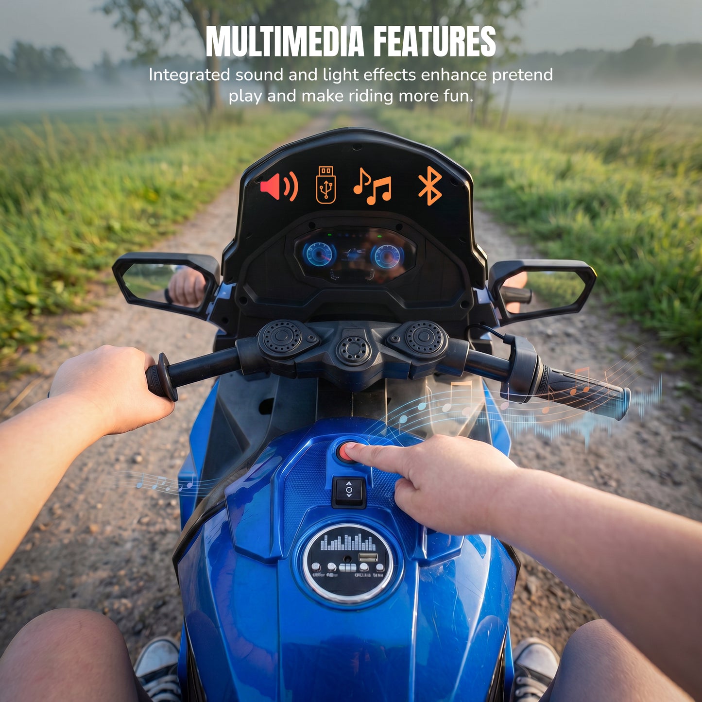 Baybee BoltX Electric Bike for Kids