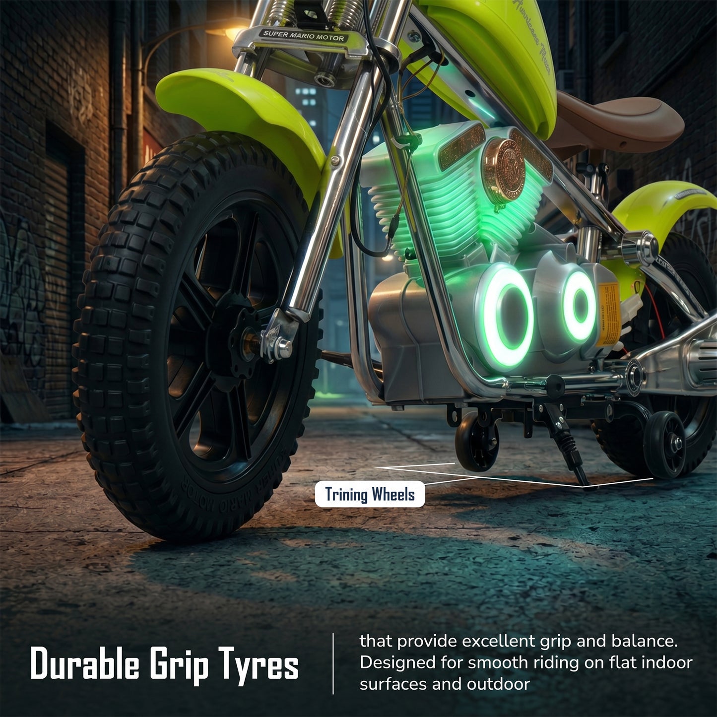 Baybee ChopperX Baby Battery Operated Bike for Kids