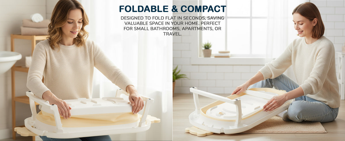 Baybee Tubby Bath Tub for Baby, Foldable Baby Bathtub for Kids — slide 1