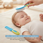 Baybee Comb and Brush Set Baby Care Set for Newborns Assorted Colours BAYBEE