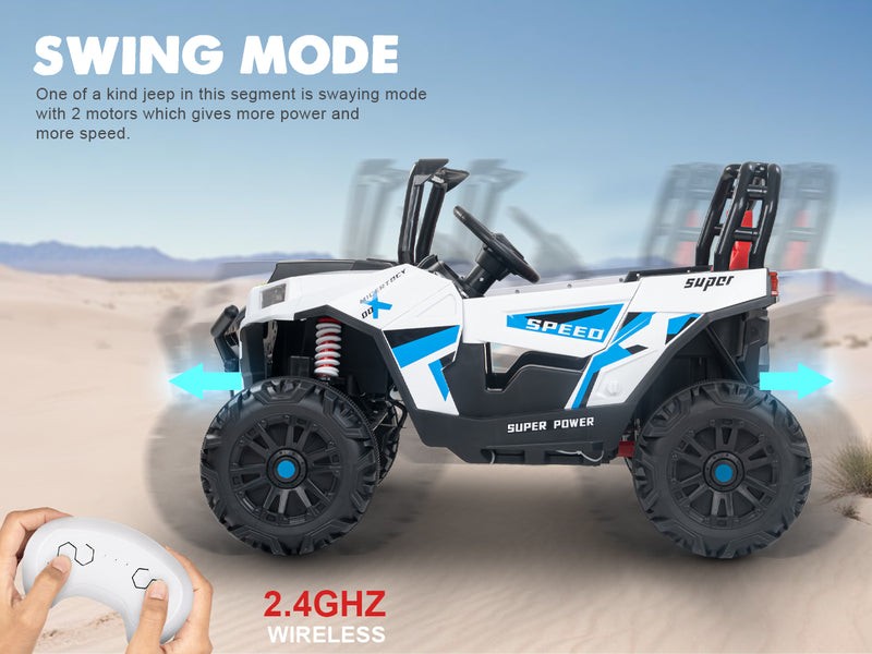 Baybee Derak UTV Battery Operated Jeep for Kids — slide 2