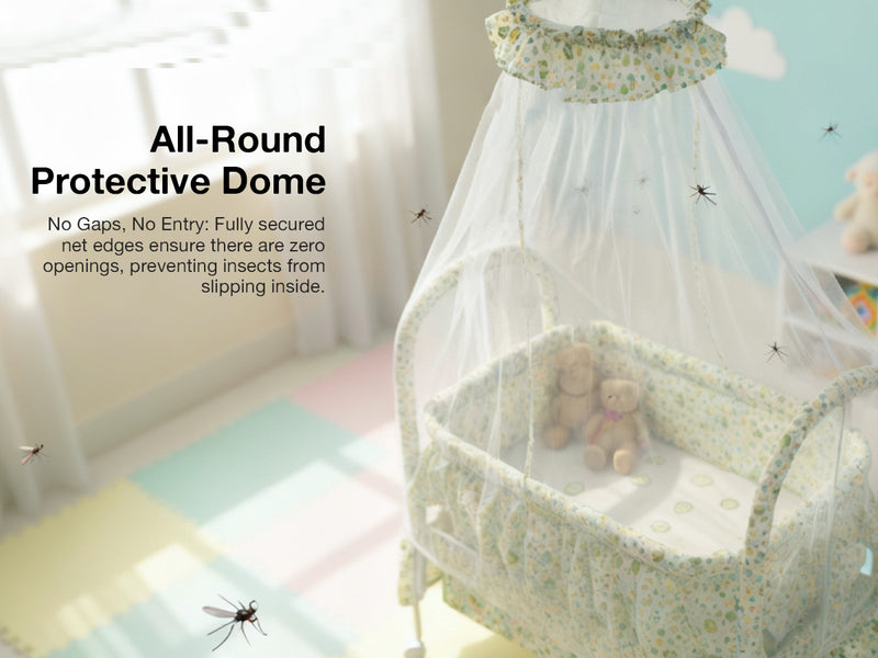 Baybee DOZY Baby Swing Cradle for Newborns with Mosquito Net Portable Infant Palna Jhula — slide 2