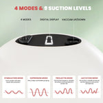 Baybee Ultra Slim Electric Breast Pump for Feeding Mothers, Automatic Breast Feeding Pump Electrical with Led BAYBEE