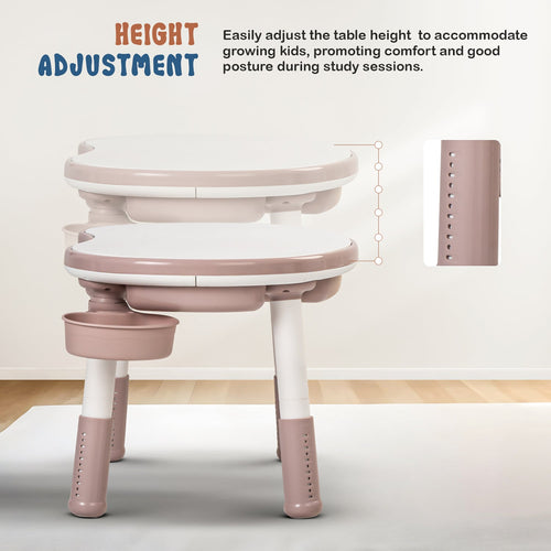 Baybee Dream Desk Kids Study Table for Students with Chair, Reading & Writing Study Table for Kids of 2 to 10 Years Baybee India