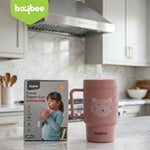 Brown Baby Straw Cup