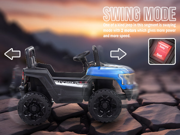 Baybee Raptor Battery Operated Jeep for Kids — slide 2