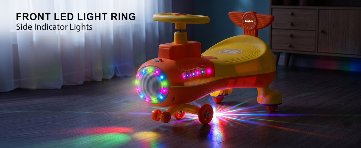 Baybee Zygo Swing Car for Kids Twister Push Ride on — slide 2