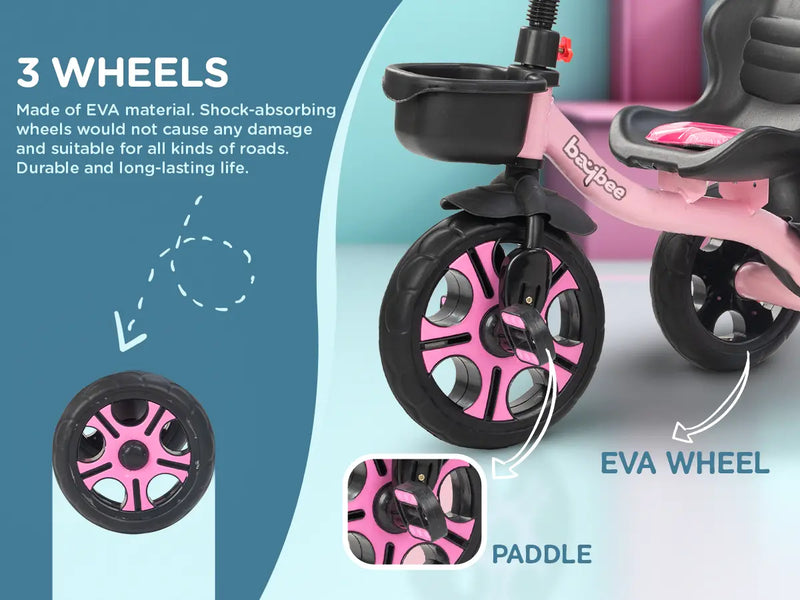 Baybee TRIXG Baby Tricycle for Kids, Smart Plug & Play Kids Cycle — slide 2