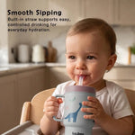 Grey Silicone Baby Cup
