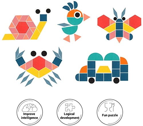 Baybee Wooden Creative Shape Puzzle for Kids BAYBEE