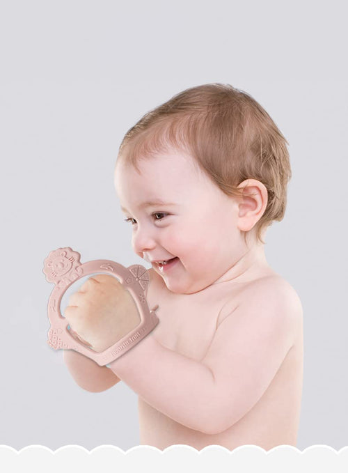 Baybee Silicone Baby Wrist Teether, BPA Free 100% Food Grade Silicone Teether for Babies BAYBEE