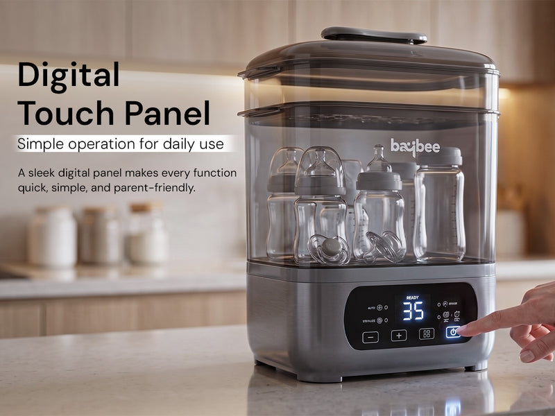 Baybee Puresteam Pro 7-in-1 Baby Bottle Sterilizer and Dryer — slide 3