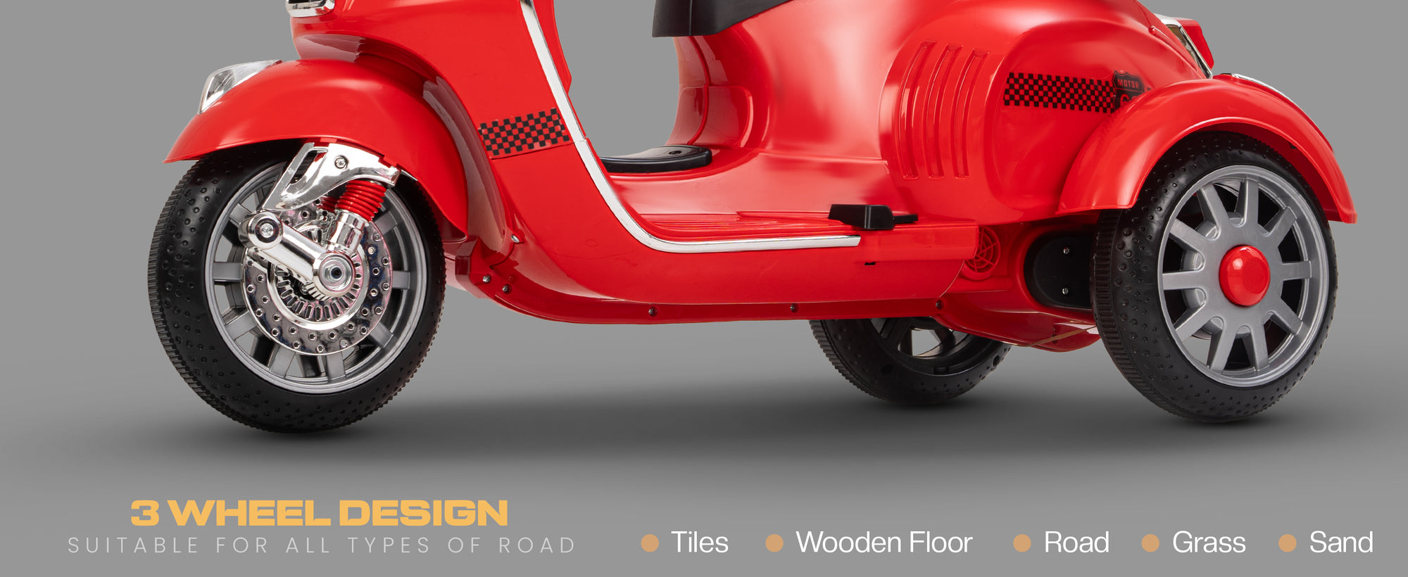 Baybee ScootStar Battery Operated Kids Bike — slide 1