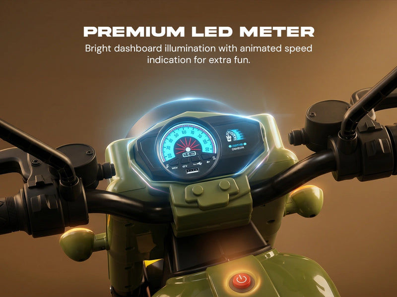 Baybee Classy Baby Battery Operated Bike for Kids with Hand Accelerator — slide 1