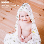 BAYBEE Pure Cotton Baby Swaddle Wrapper for New Born Babies, Washable Absorbent Soft Muslin Cloth & Napkins for Baby (Assorted) BAYBEE