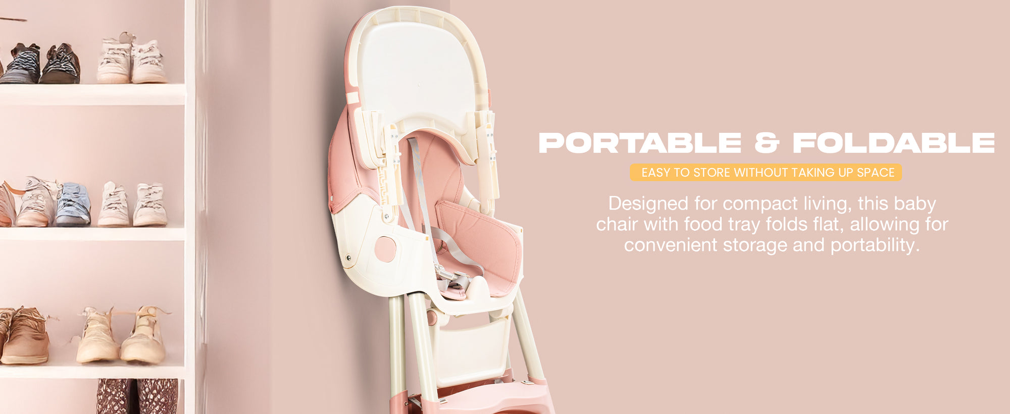 Baybee 4 in 1 Convertible High Chair for Kids — slide 1