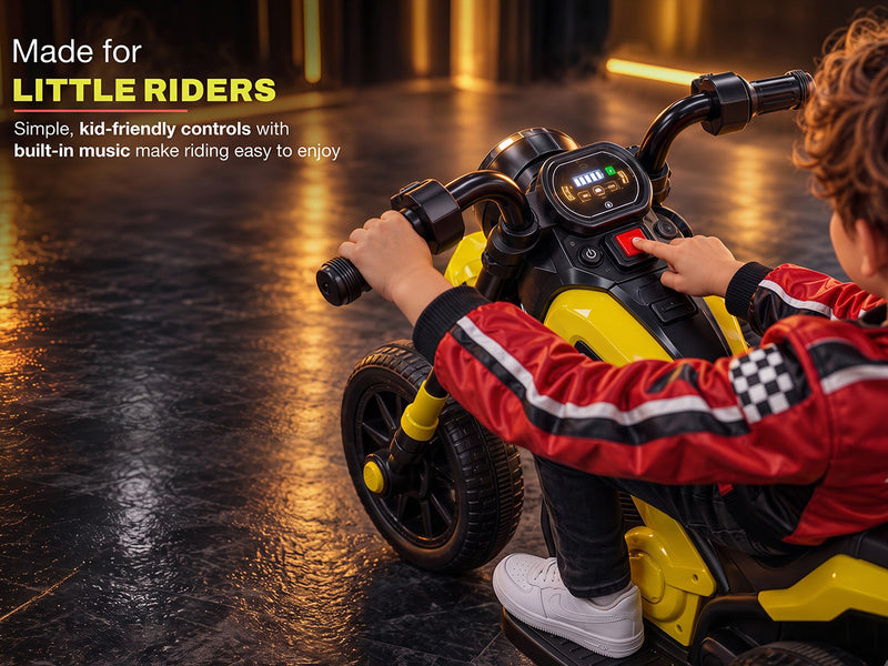Baybee Baby Electric Ride on Bike for Kids — slide 3