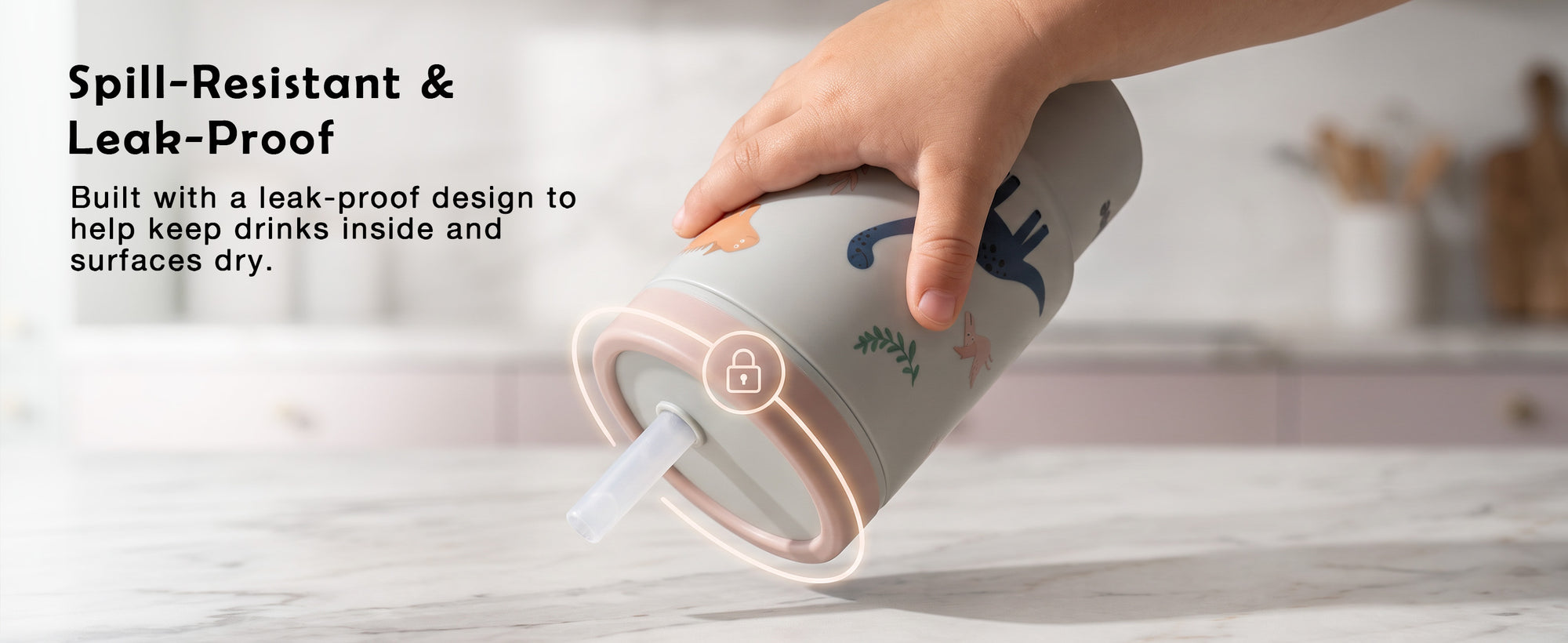 Baybee Baby BPA-Free Silicone Sipper Cup for Kids — slide 1
