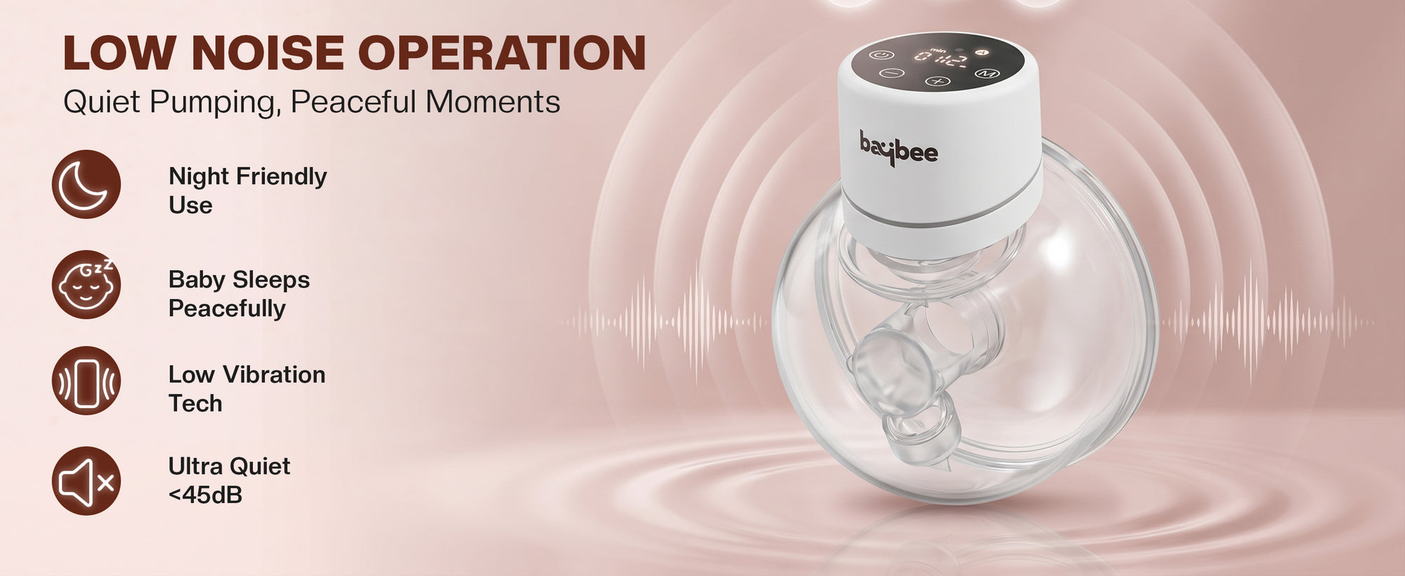 Baybee Elora Wearable Electric Breast Pump for Mothers — slide 1