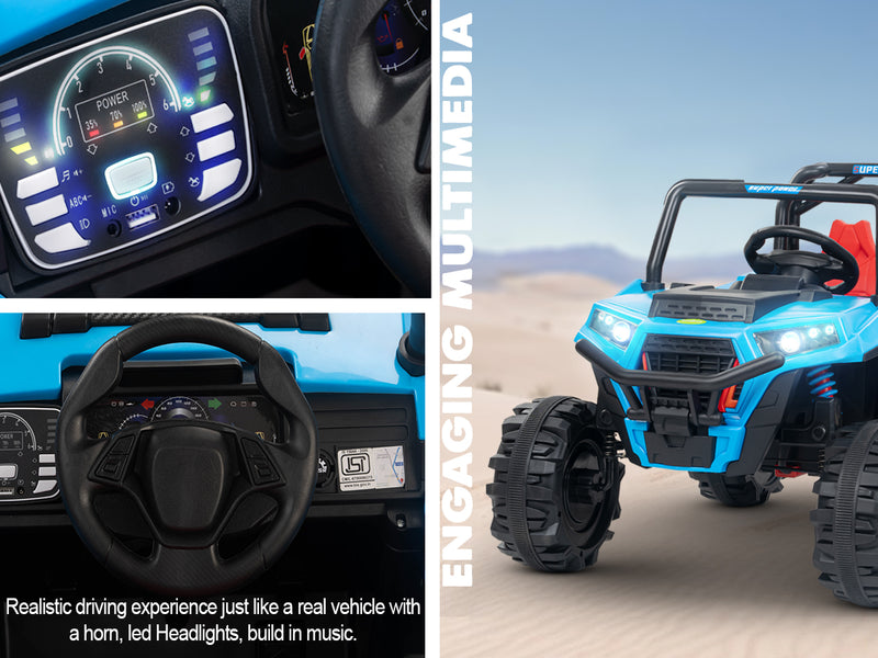 Baybee Derak UTV Battery Operated Jeep for Kids — slide 1