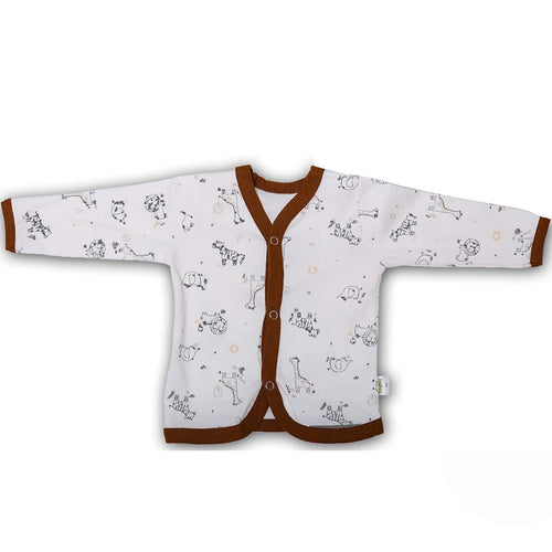 Baybee Pack of 6 Cotton Baby Unisex Regular Fit Clothing Set -Baby Top Jablas 0-3 Months BAYBEE