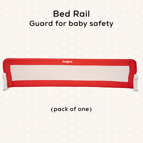 BAYBEE Bed Rail Guard Height Adjustable Barrier for Baby - 180 x 42 cm BAYBEE