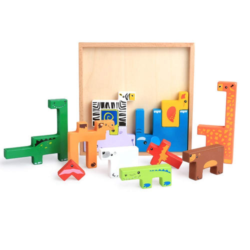 BAYBEE Wildlife Jigsaw Puzzle for 3-6 Years, Multicolour BAYBEE