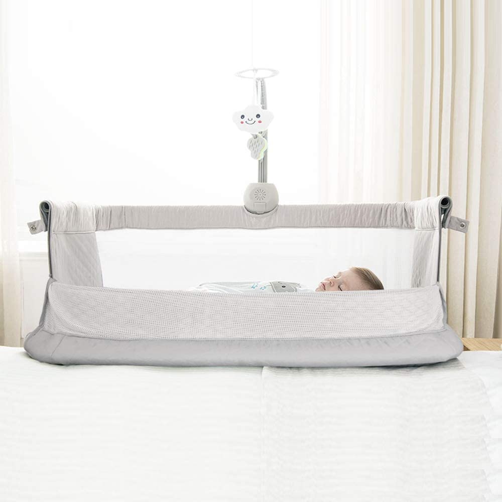 BAYBEE Cradella Cradle for Baby Cot with Adjustable Height, Portable & Mosquito Net