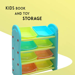 BAYBEE Ergo Plus Storage Organizer for Kids - Corner Shelf