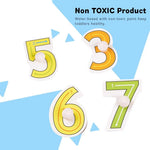 Baybee 2 in 1 Wooden Number and Shape Puzzles for Kids Wooden Numbers BAYBEE