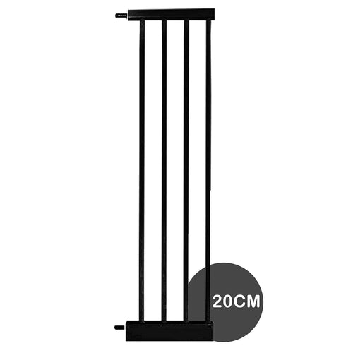 Baybee Auto Close Baby Safety Gate Extension 20 Cm (Black) BAYBEE