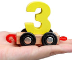Baybee Push & Pull Digital Train Set Kids Toys, Play Train with Sliding Wheels and 0 to 9 Numbers BAYBEE