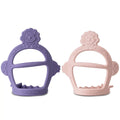 Baybee Silicone Baby Wrist Teether, BPA Free 100% Food Grade Silicone Teether for Babies (Pack of 2) BAYBEE