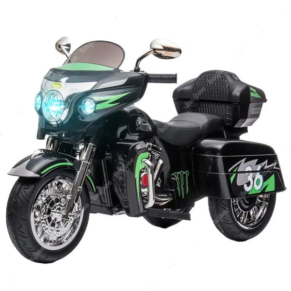 Baybee Thunder Kids Battery Operated Racing Electric Bike for Kids with Light & Music