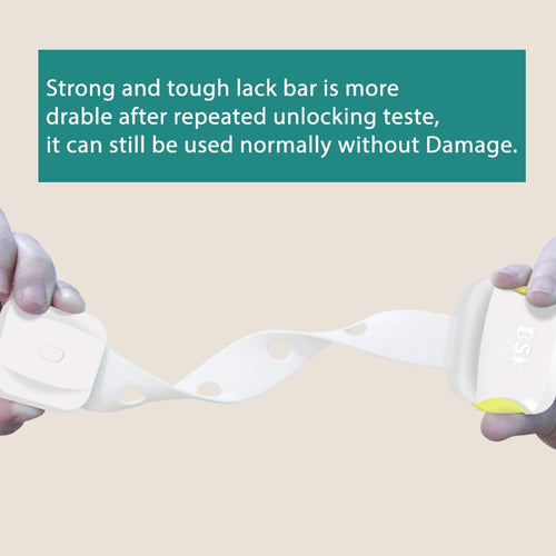 Baybee Baby Safety Locks for Drawers Child Safety Baby Proof Adhesive Lock 4 pcs Baybee India