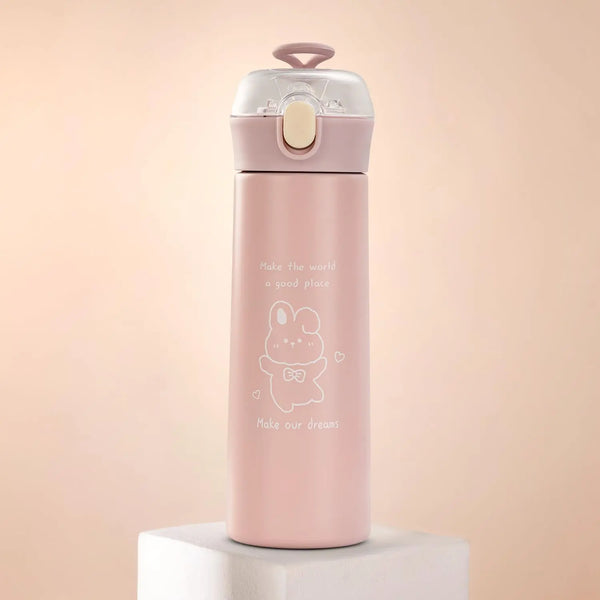 Baybee Dripzy Sipper Water Bottle with Straw for Kids (500ml)