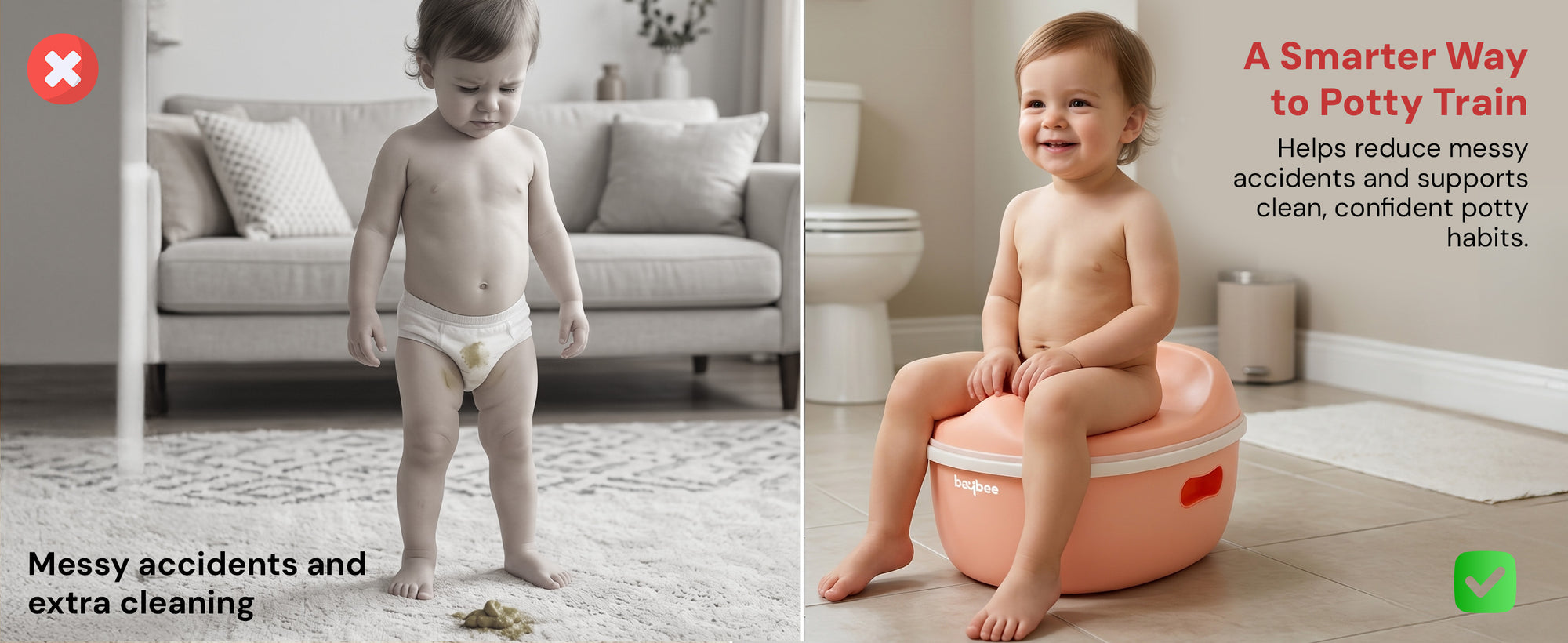 Baybee 3 in 1 Baby Potty Training Seat for Kids 1-5 Years — slide 2