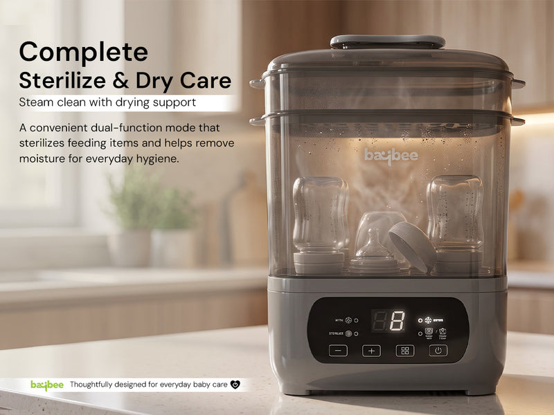 Baybee Puresteam Pro 7-in-1 Baby Bottle Sterilizer and Dryer — slide 1