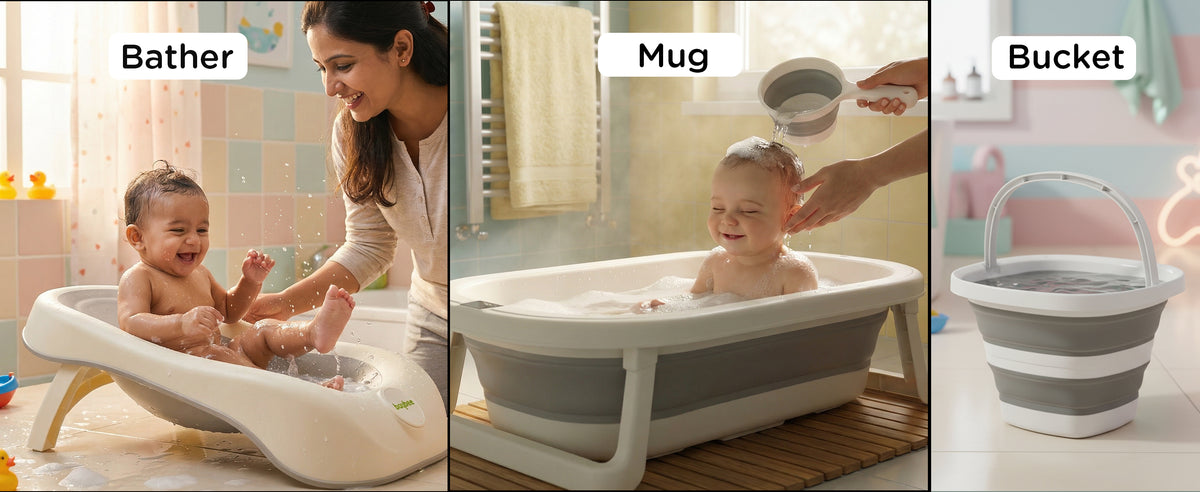 Baybee Aquabee Baby Bath Tub Set for Kids — slide 2